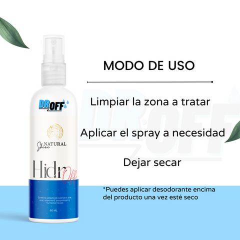 Image of HiDroff-Tratamiento para sudor