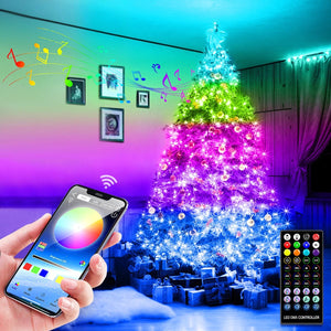 🔥(CYBER OFERTA 2X1)🔥 LUCES NAVIDEÑAS LED RGB INTELIGENTES🎁✔️