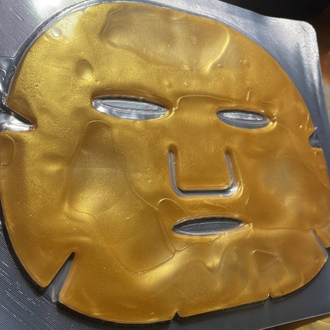 Image of Mascarilla de colágeno ORO 24k americana